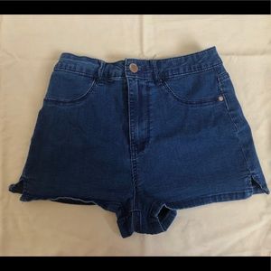 6ixty8ight High Waisted Denim Shorts